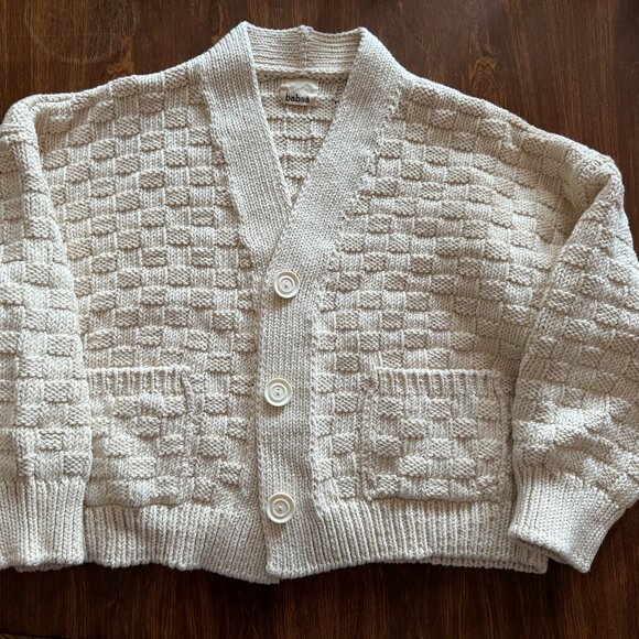 Babaa cardigan no3 natural - Picture 1 of 11